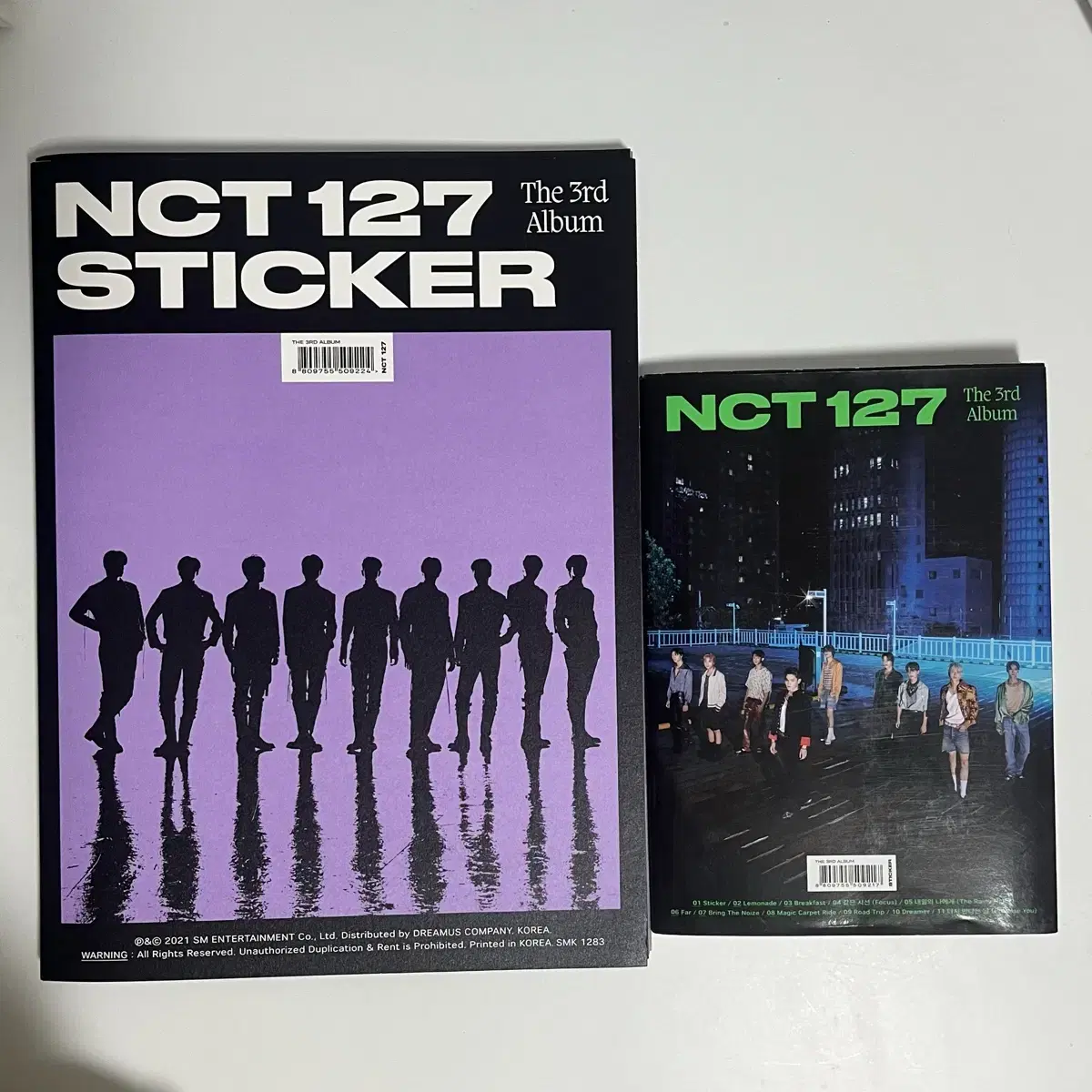 덤있음!) NCT127 엔시티127 스티커 개봉앨범 판매